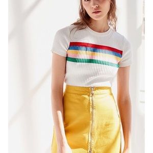 UO Lizzie Striped Sweater Tee, New